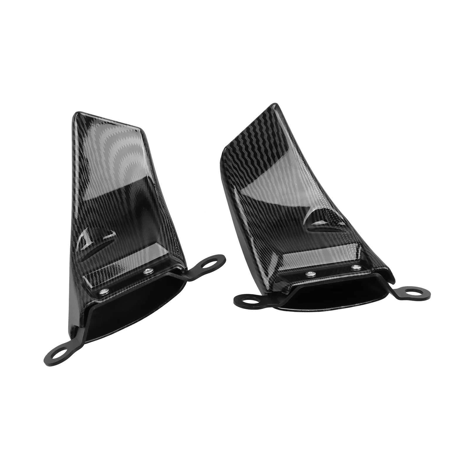 Refrigeración de Pinza de Freno Cubierta Protectora del radiador para la Pinza de Freno de Aire y refrigeración, Compatible con Ducati Panigale V4 V4S/R Streetfighter V4 V4S(Glossy Black)