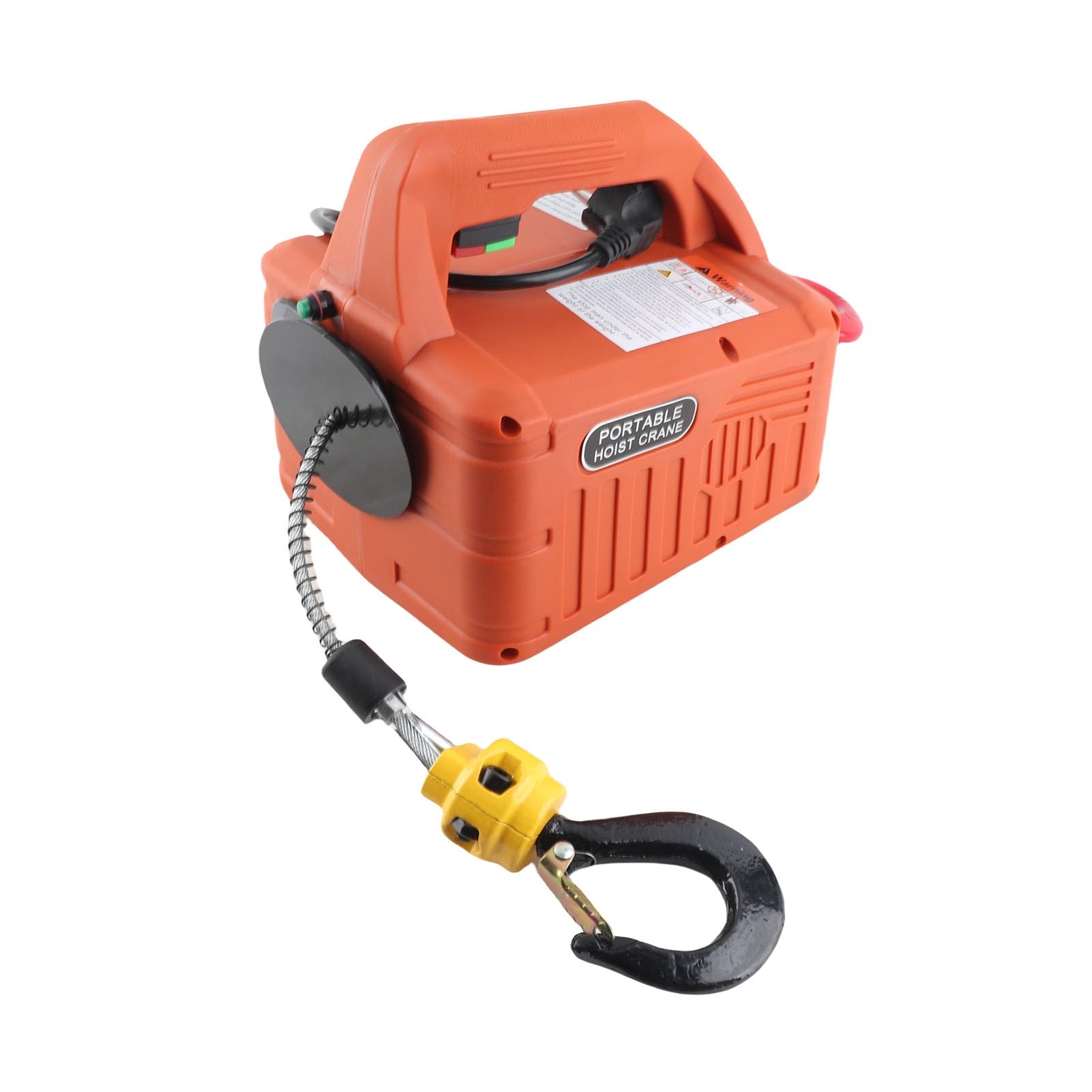 Wciągnik Elektryczny 500kg 1500W 7,6m Wysokości Podnoszenia z