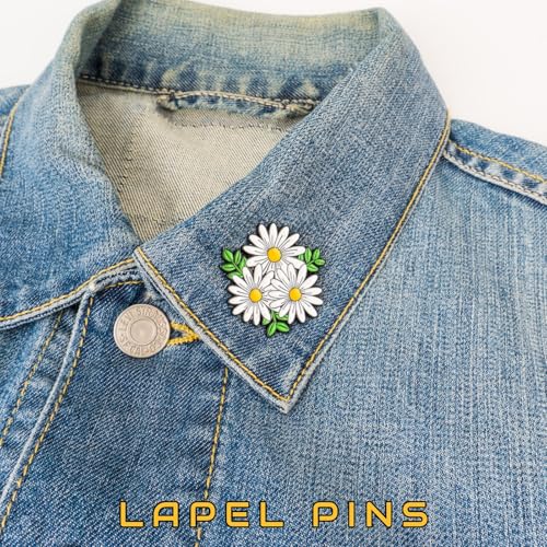 Image of Enamel Pins, Jesus Christ & Cross Pins for Backpacks, Christian Religious God Faith Lapel Pin, Catholic Bedge Brooch for Lanyard, Bag, Hat, Clothes, Jacket, Vest.