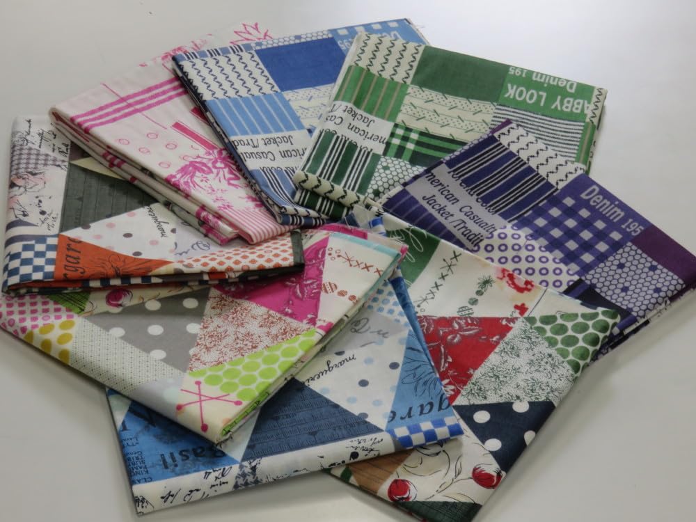 Amazon | 小関鈴子 カットクロス8枚セット C 有輪 YUWA 生地