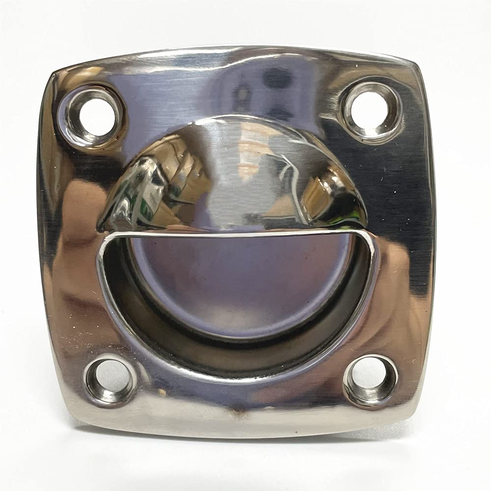 Buy Hatch Flush Pull Slam Latch Square Recessed Finger Pull Lock for