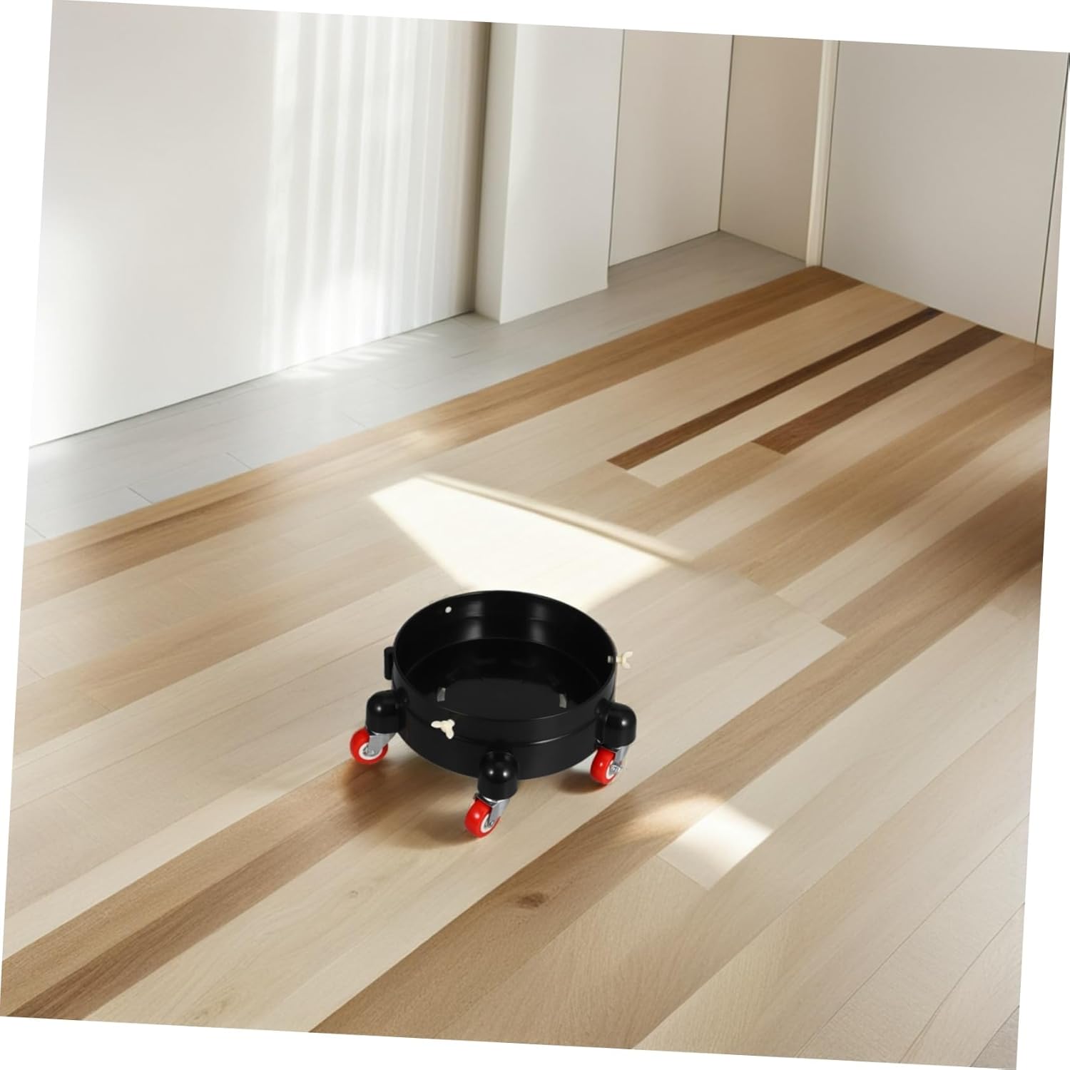 Amosfun Heavy-Load Car Wash Base Caster Wheels Stand for Workshop Outdoor Projects