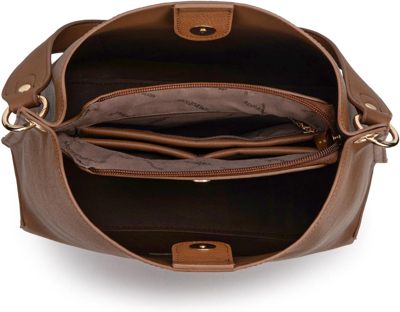 Montana West Hobo Purse for Women Bucket Shoulder Bag with Crossbody Strap