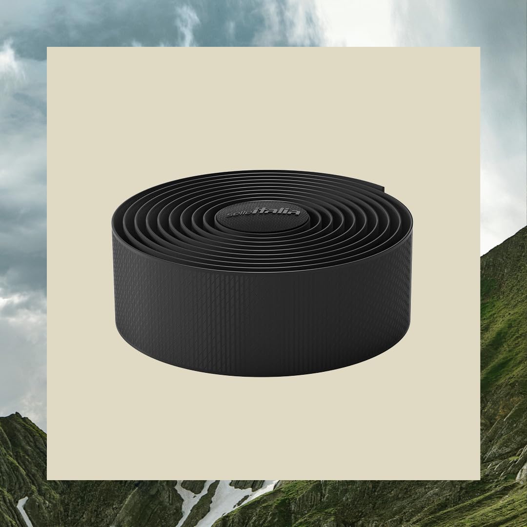 Selle Italia SMART TAPE – Owijka Na Kierownicę Szosową I Gravel, 100% Zrównoważona, Łatwa W Instalacji Bez Kleju, Recykling – Czarny