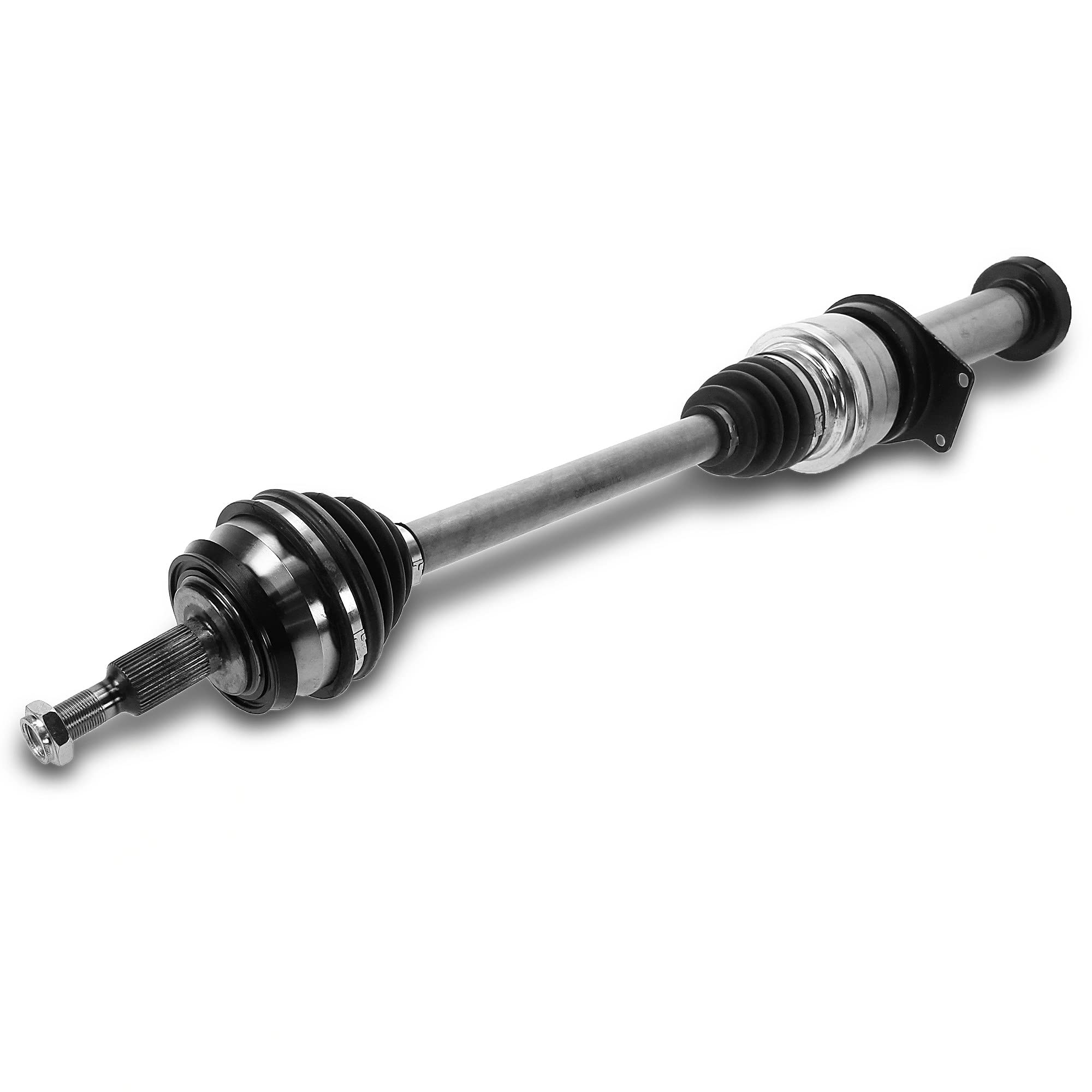 ATEC Germany 1x Árbol de transmisión delantero derecho Árbol de transmisión con tuerca Compatible con VW MULTIVAN T5, MULTIVAN T6, TRANSPORTER T5