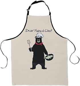 Amazon.com: Hatley "Bear Naked Chef" Apron : Home & Kitchen