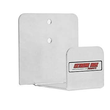 Extreme Max 5001.6222 Wall-Mount Aluminum Wall-Mount Duct Tape Holder for Race Trailer, Garage, Shop, Enclosed Trailer, Toy Hauler, Silver