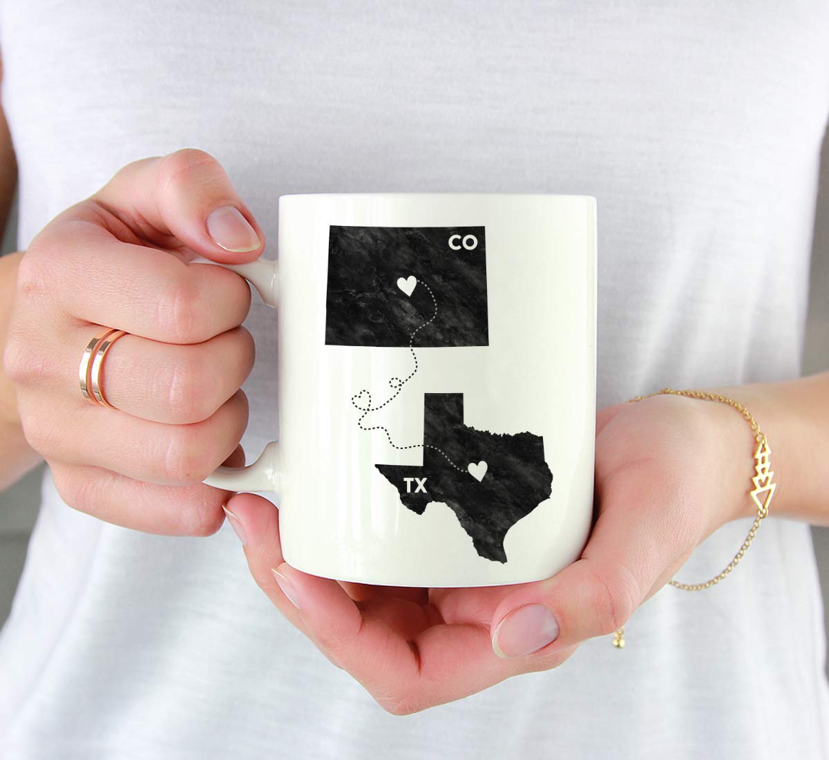centre cup coffee Kreis Latte Cup x2 (Sustainable Coffee Cups Made From Coffee)
