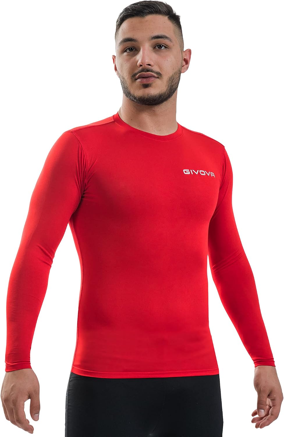 CORPUS 3 MAGLIA INTIMA ELASTICA M/L GIVOVA SPORT CALCIO COMPLETINO CALCETTO  FOOTBALL FITNESS CORSA lencicol Maglie termiche Moda