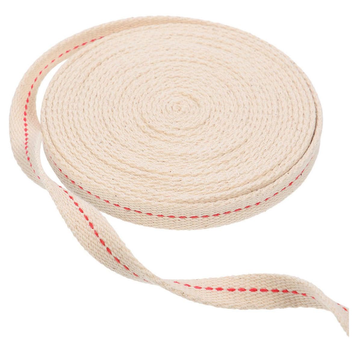 FUNOMOCYA Flat Cotton Wick for Oil Lanterns 1m Kerosene Lamp Wick Replacement for DIY Lighting