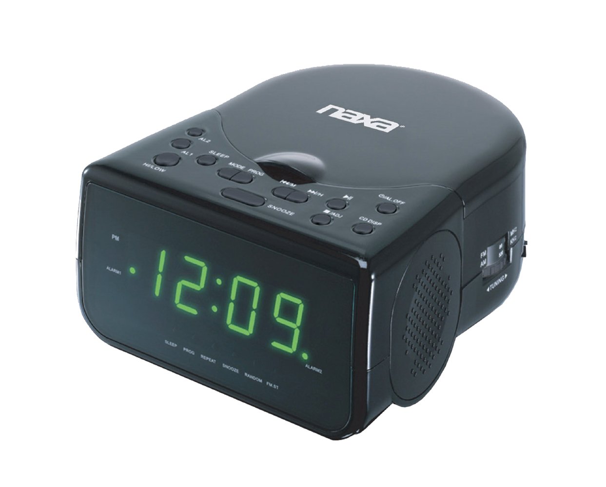 Amazon.com: NAXA Electronics NRC-176 Digital Alarm Clock, 0.9