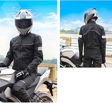 GJXJY Motorcycle Jacket Waterproof Windproof Full Body Protective Gear Armoured for Men