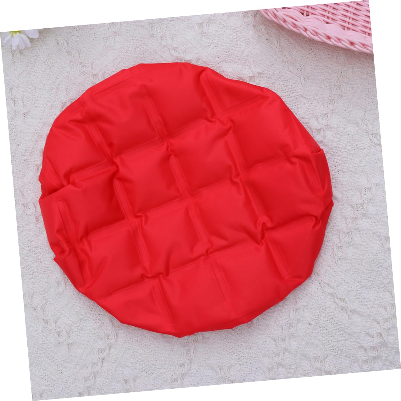 Thermohaube für Haare, Beheizte Gelkapsel, Rot, für Haarstyling