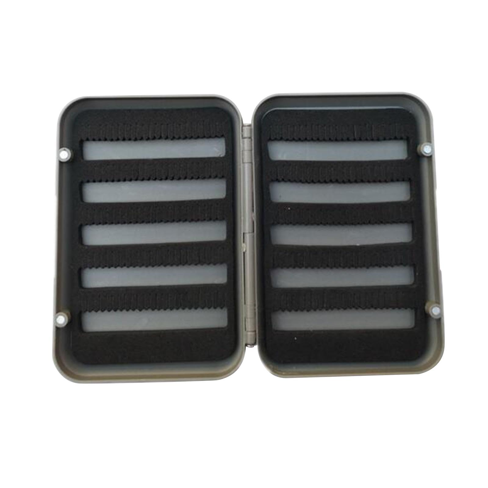 CALANDIS™ Fly Fishing Flies Storage Fishing Tackle Box Case Jig Case Waterproof Fly Box 14cmx9.8cmx2.8cm | Fly Fishing | Fishing Equipment | Fishing