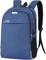 Mochila Executiva Unissex para Notebook até 15.6” - com Entrada USB e Passa-fio para fone – Ideal para Faculdade, Trabalho e Viagens – Antifurto, Resistente e Confortável