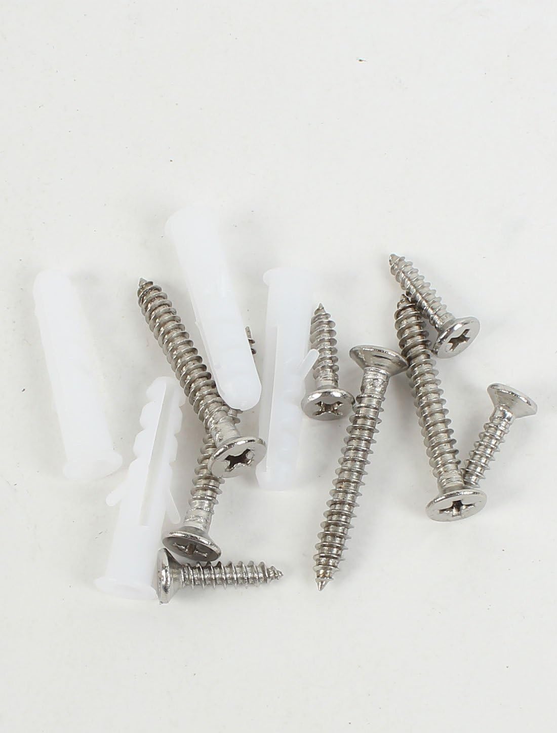 Aexit 4 Pcs Shelf Brackets & Supports L Shaped Wall Mount Support Shelf Bracket Frame 20cm Brackets x 15cm