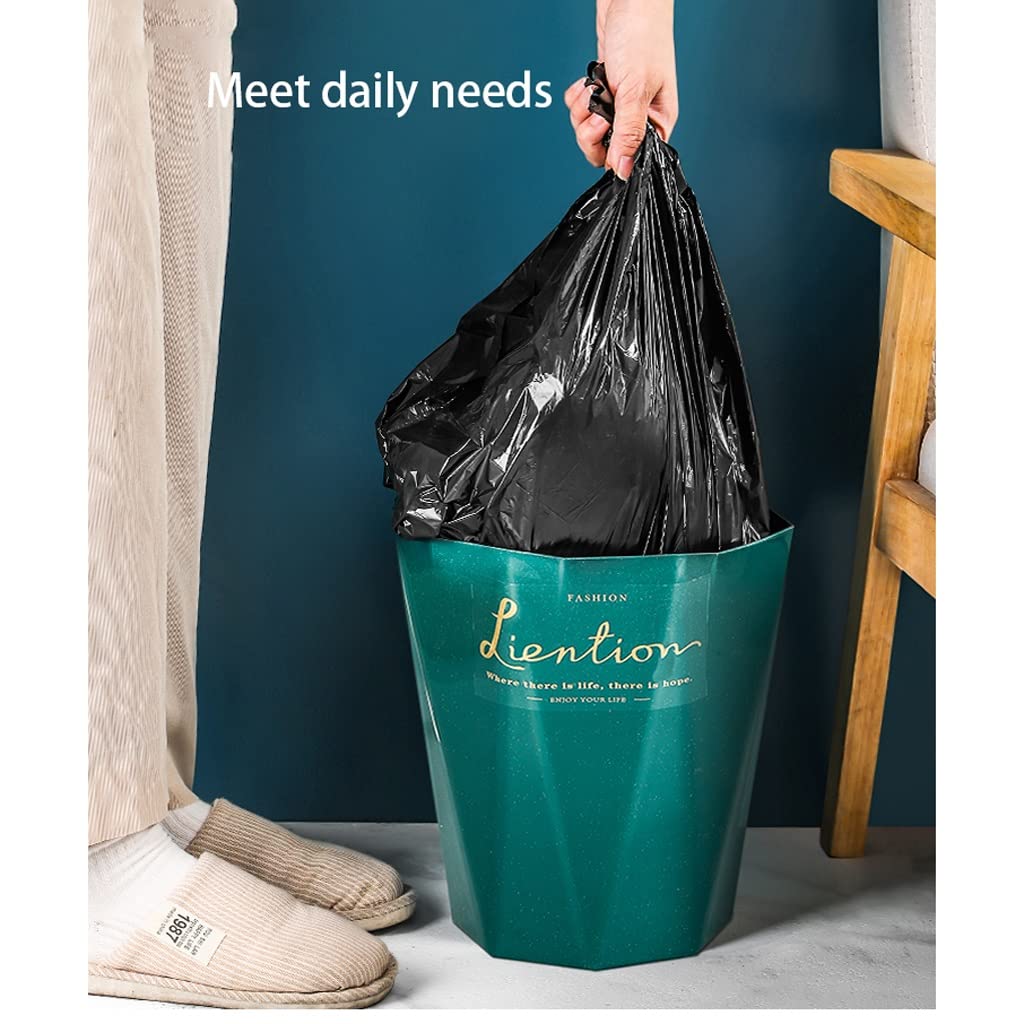 Mülleimer Geometrie-Mülleimer kann Abfälle, Müllbehälterbehälter for Haus- und Küchenabfälle und Recycling, 12l Abfall & Recycling Küche(Blue)