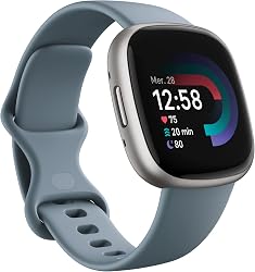 Google Fitbit Versa 4 Fitness Smartwatch with built-in GP…