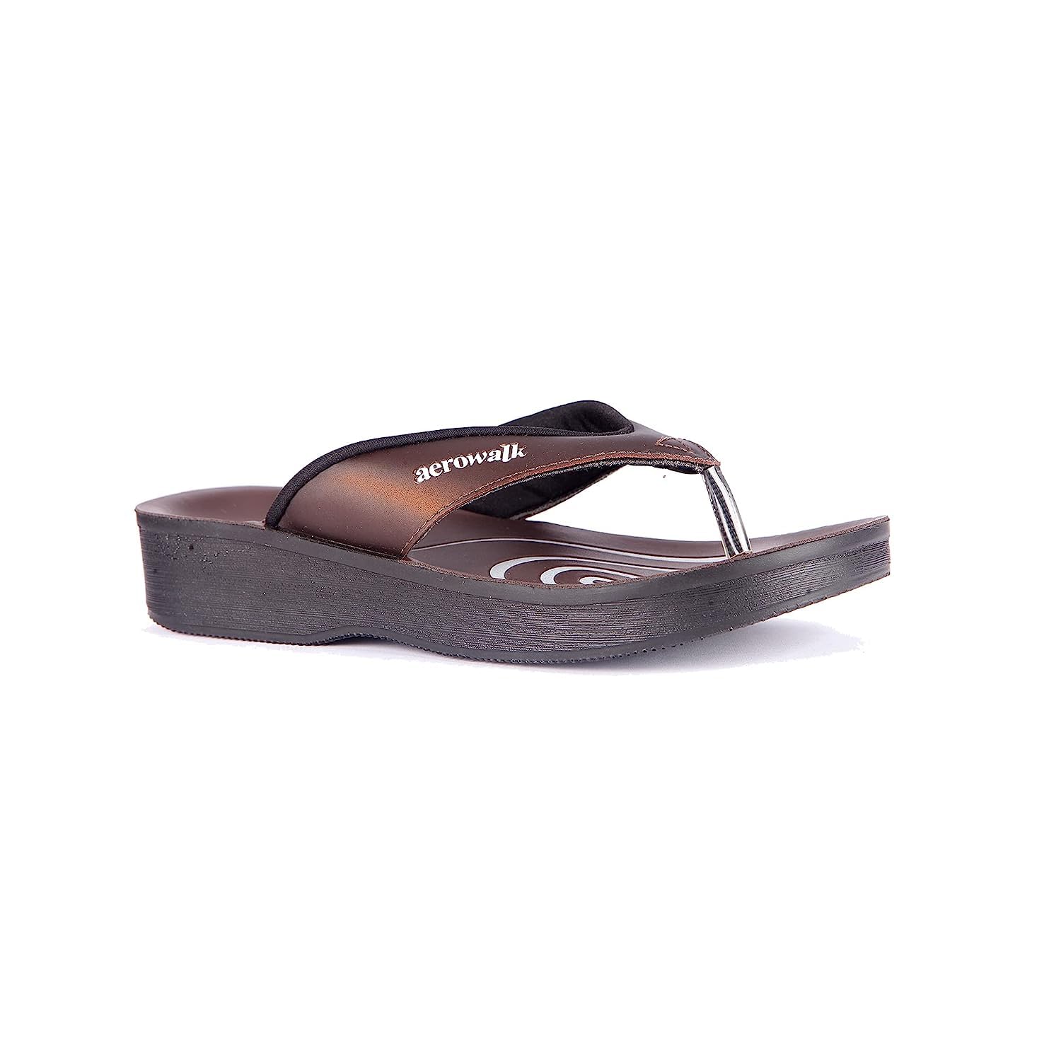 AEROWALK Stylish Fashion Sandal/Slipper for Women | Comfortable| Lightweight | Anti Skid | Casual Office Footwear (0807_COPPER_38) (B0C7J6S5ZG) Amazon Price History, Amazon Price Tracker