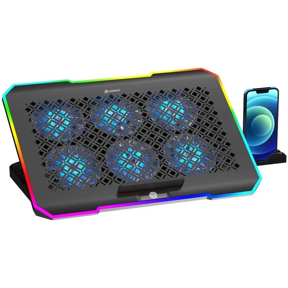 GAMEBOOSTER GB-NS61 Storm 17'' Fan/RGB Kontrollü 2xUSB Portlu Notebook Soğutucu