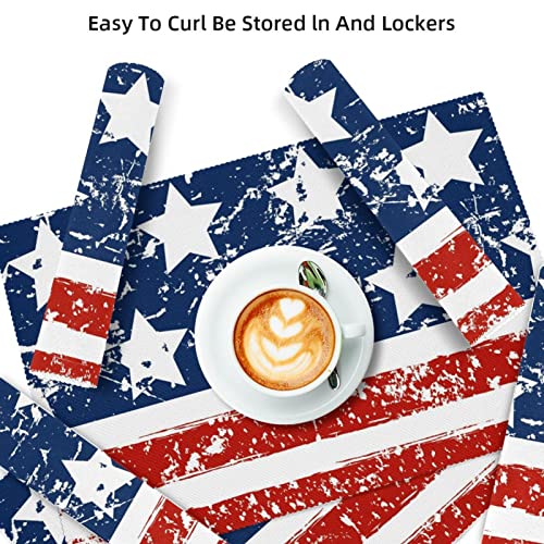 Sets de table Happy 4Th of July pour protéger la table des plats chauds