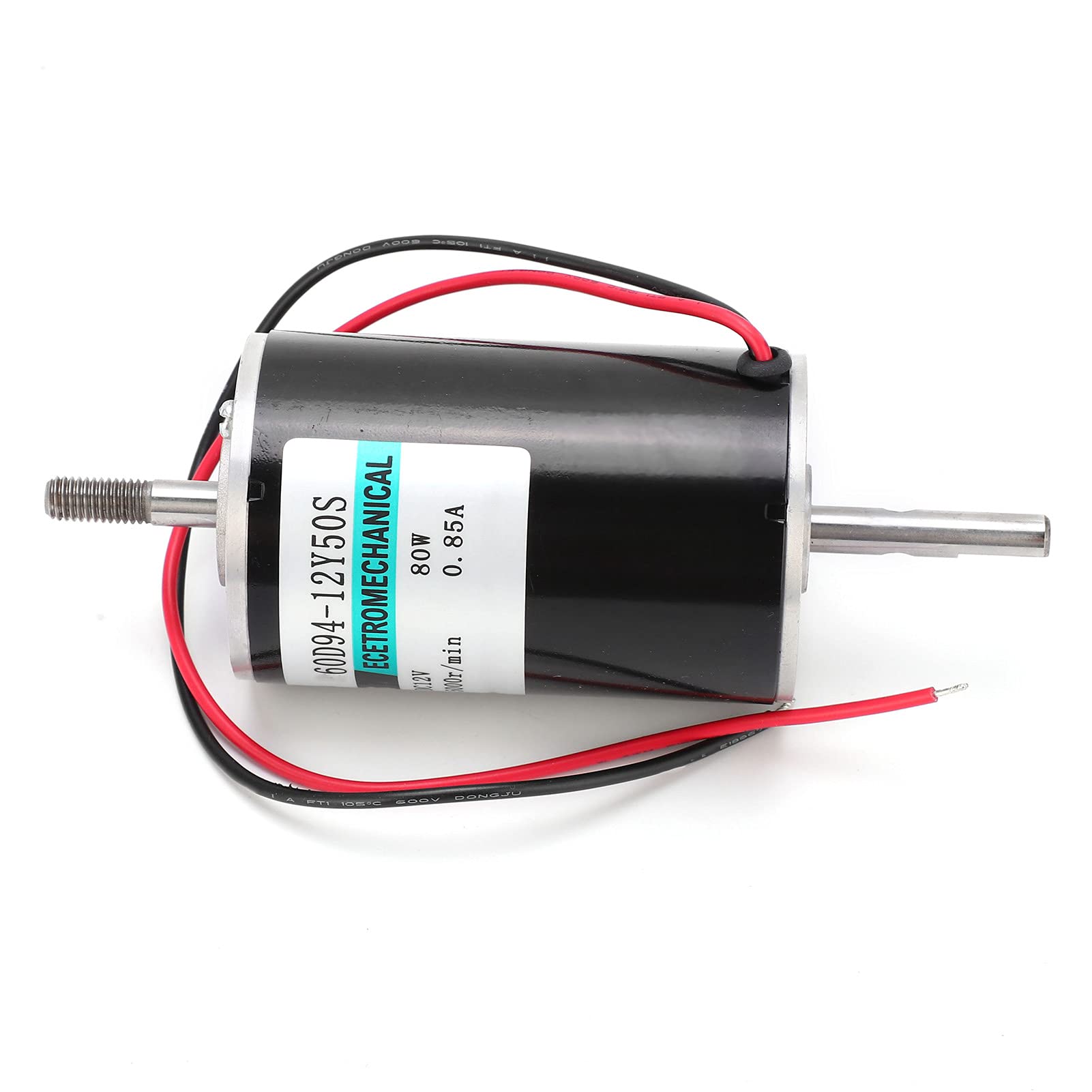 AMONIDA Micromotor CC de Alta Velocidad de 80 W con Regulación de Velocidad para Máquinas de Corte y Herramientas de Pulido (sin soporte)