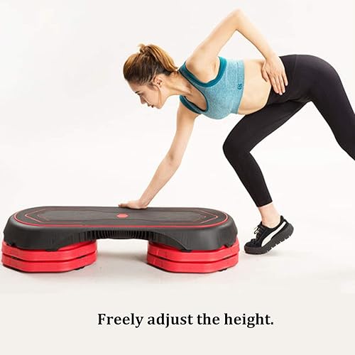 Miniatura 6 de Weiping - Aerobic Step Platform Steppers for Exercise Risers for Cardio &amp; Strength Training for Men &amp; Women Indoor Exercise Fitness,White