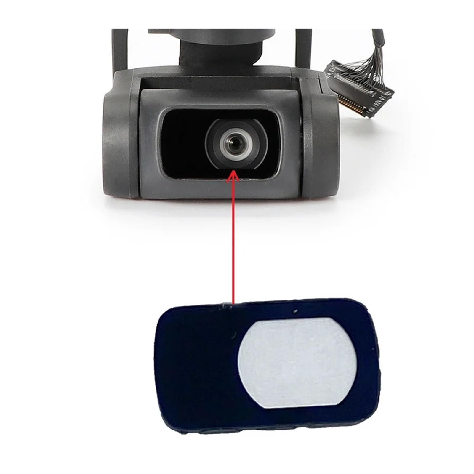 Szkło obiektywu aparatu gimbalowego do Mavic Mini 1 części do naprawy dronów części drona