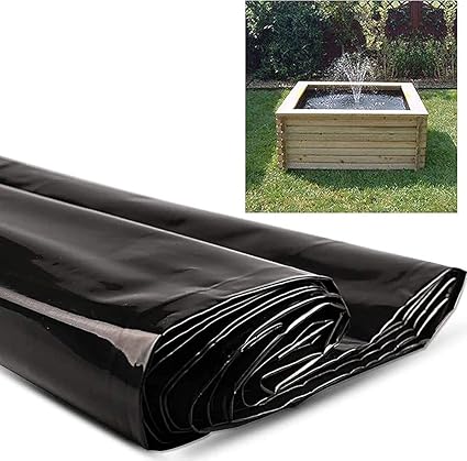 Image YOEBI Fish Pond Skins Black Rubber Liner Pond Liner for Gardens Pools 2×3M 2X10m 3X10m 4X5m 5X5m 6X6m High Density Polythylene Garden Supplies,7 * 10m Image YOEBI Fish Pond Skins Black Rubber Liner Pond Liner for Gardens Pools 2×3M 2X10m 3X10m 4X5m 5X5m 6X6m High Density Polythylene Garden Supplies,7 * 10m