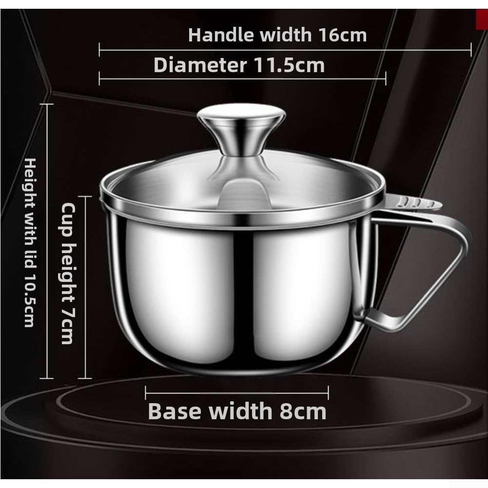 Separatore di uova in acciaio inox con 5 scomparti e cracker, accessori da forno in acciaio inox 304 per cucina