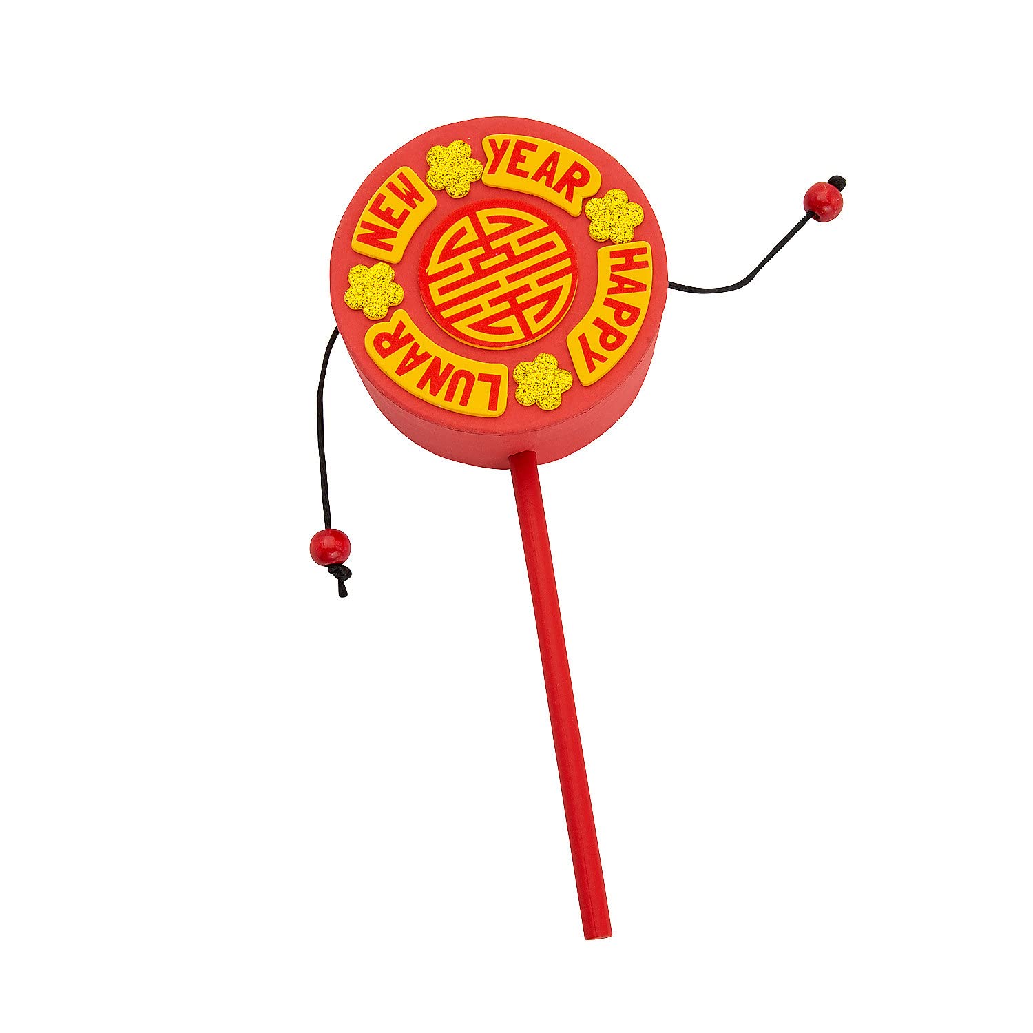 Lunar New Year Spin Drum Craft Kit, Makes 12