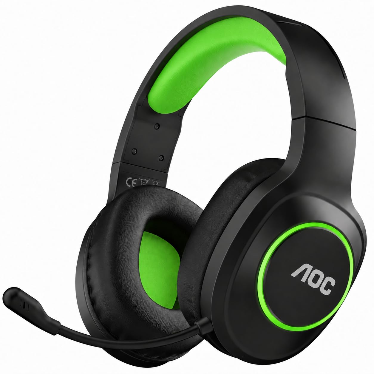 Photo 1 of AOC Wireless Gaming Headset for PS5, PS4, Nintendo Switch, PC- Black
