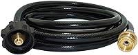 Vista 4 de DOZYANT 12 Feet Propane Tank Converter Adapter Hose Assembly Replacement for QCC1 / Type1 LP Gas Tank with Safety Certified Connects 1 LB Bulk