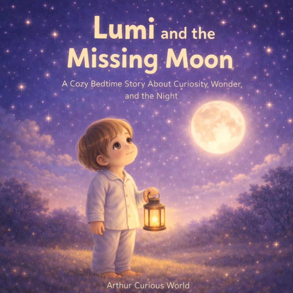 Lumi and the Missing Moon: A Cozy Bedtime Story About Curiosity, Wonder, and the Night