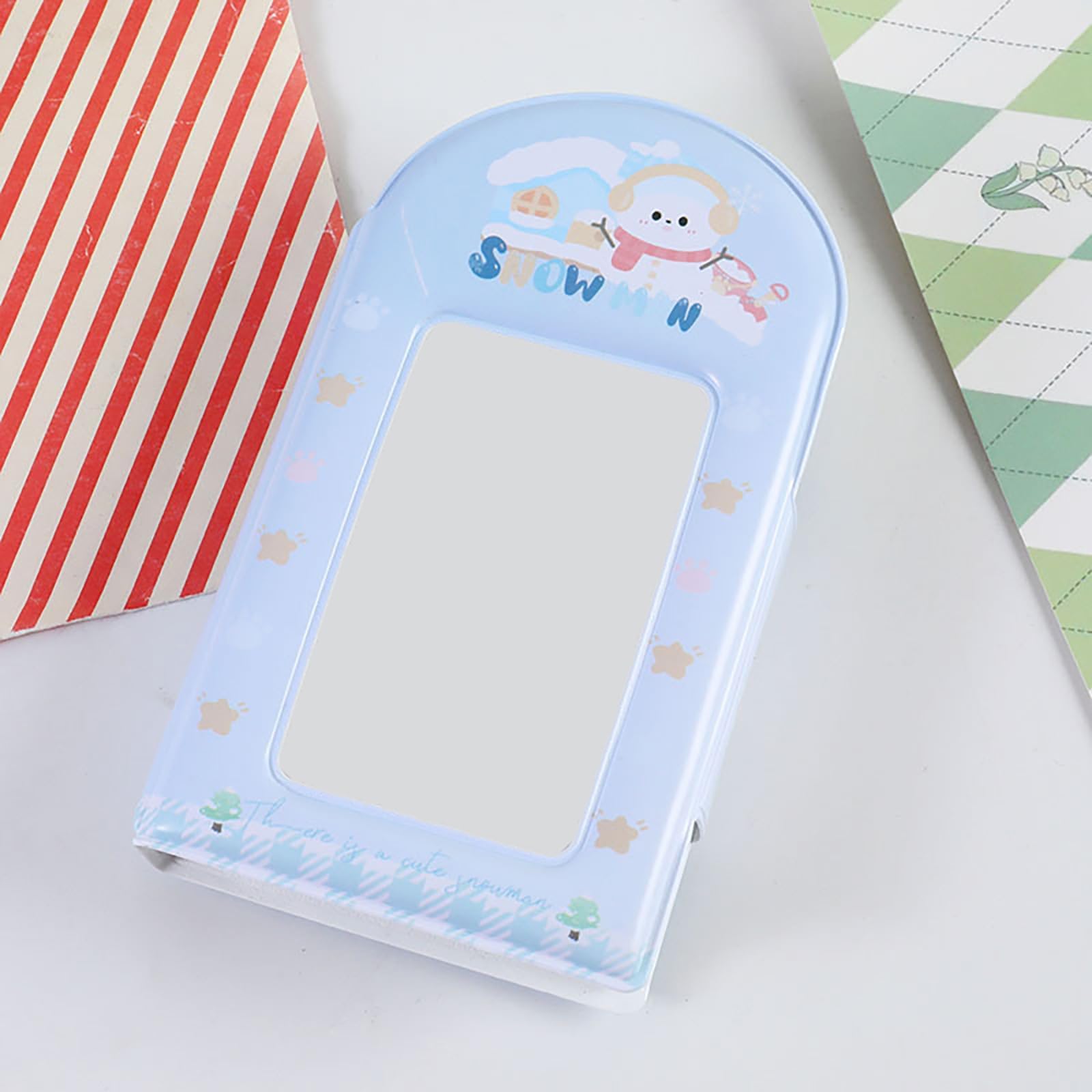 Cute Photo Album 3 Inch Photo Card Holder Idol Card Binder Collection Book 32 Pocket Book Album Photocard Storage Case