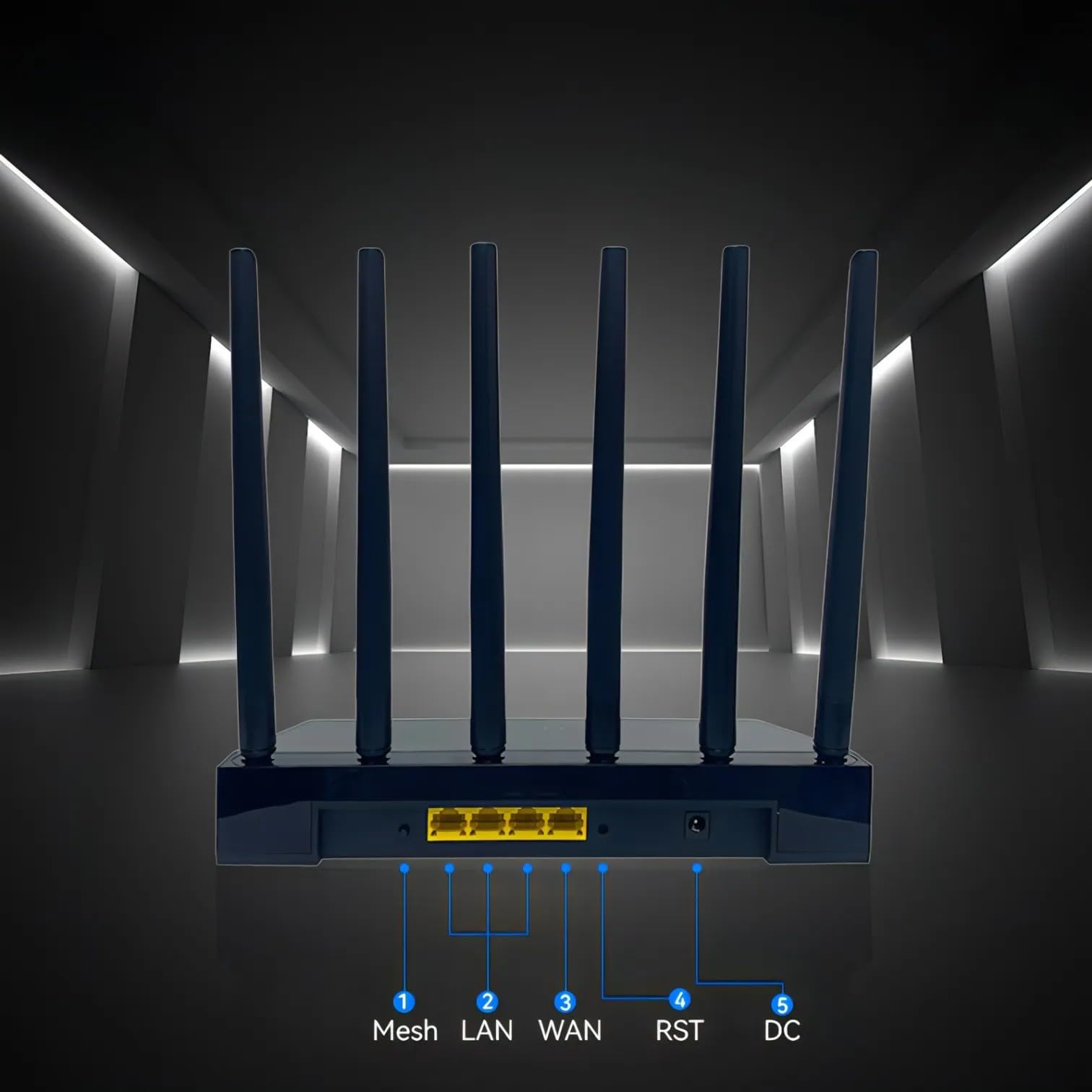 Korons WiFi Router(noir)