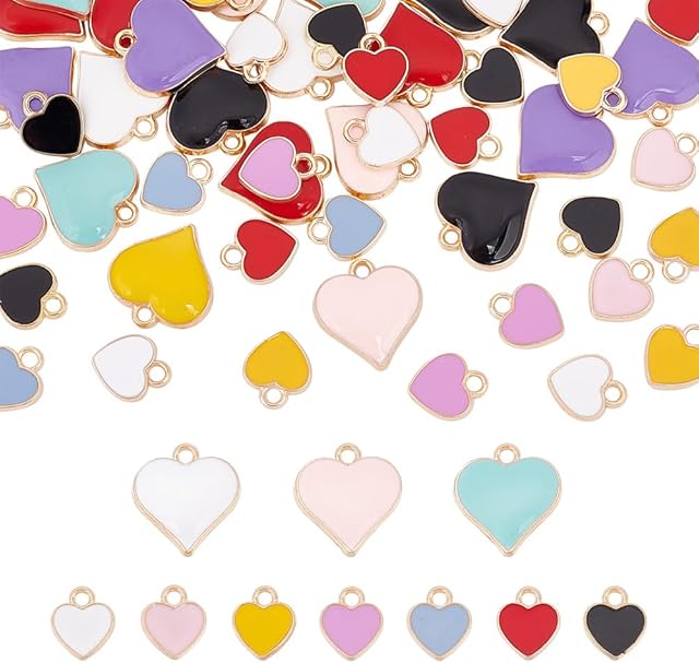 arricraft Enamel Brass Pendant Charms