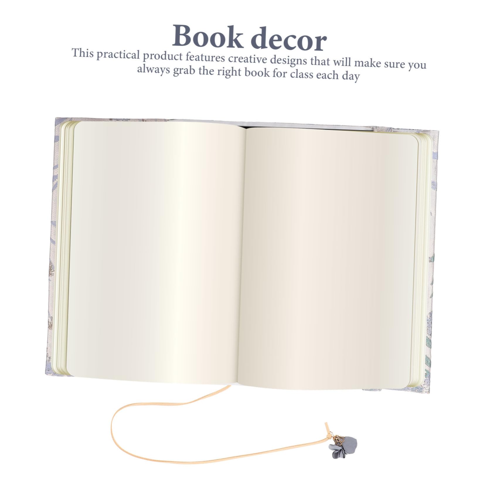 TEHAUX 5pezzi Copertina Lavabile Per Libri Decorativo Maniche Protettive Per Quaderni Regolabili Design Elegante e Resistente Adatta Per Note e Libri