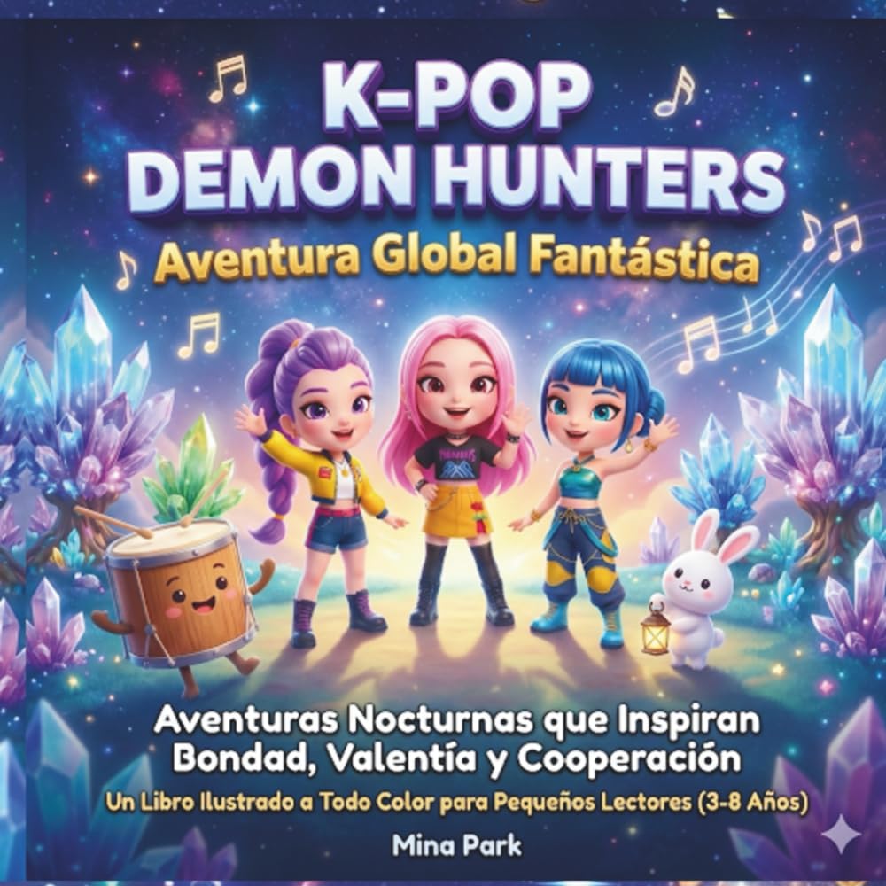 Kpop Demon Hunters: Aventura Global Fantástica: Aventuras Nocturnas que Inspiran Bondad, Valentía y Cooperación