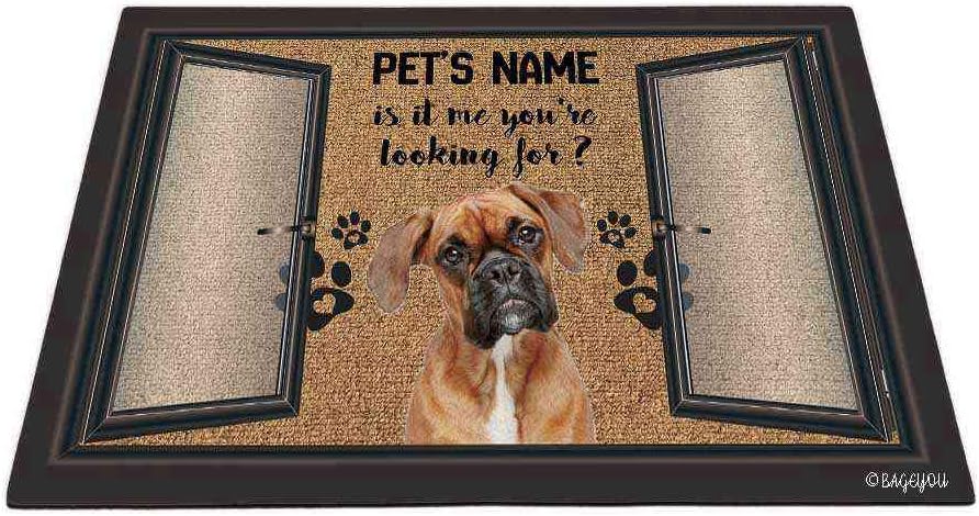 boxer dog doormat
