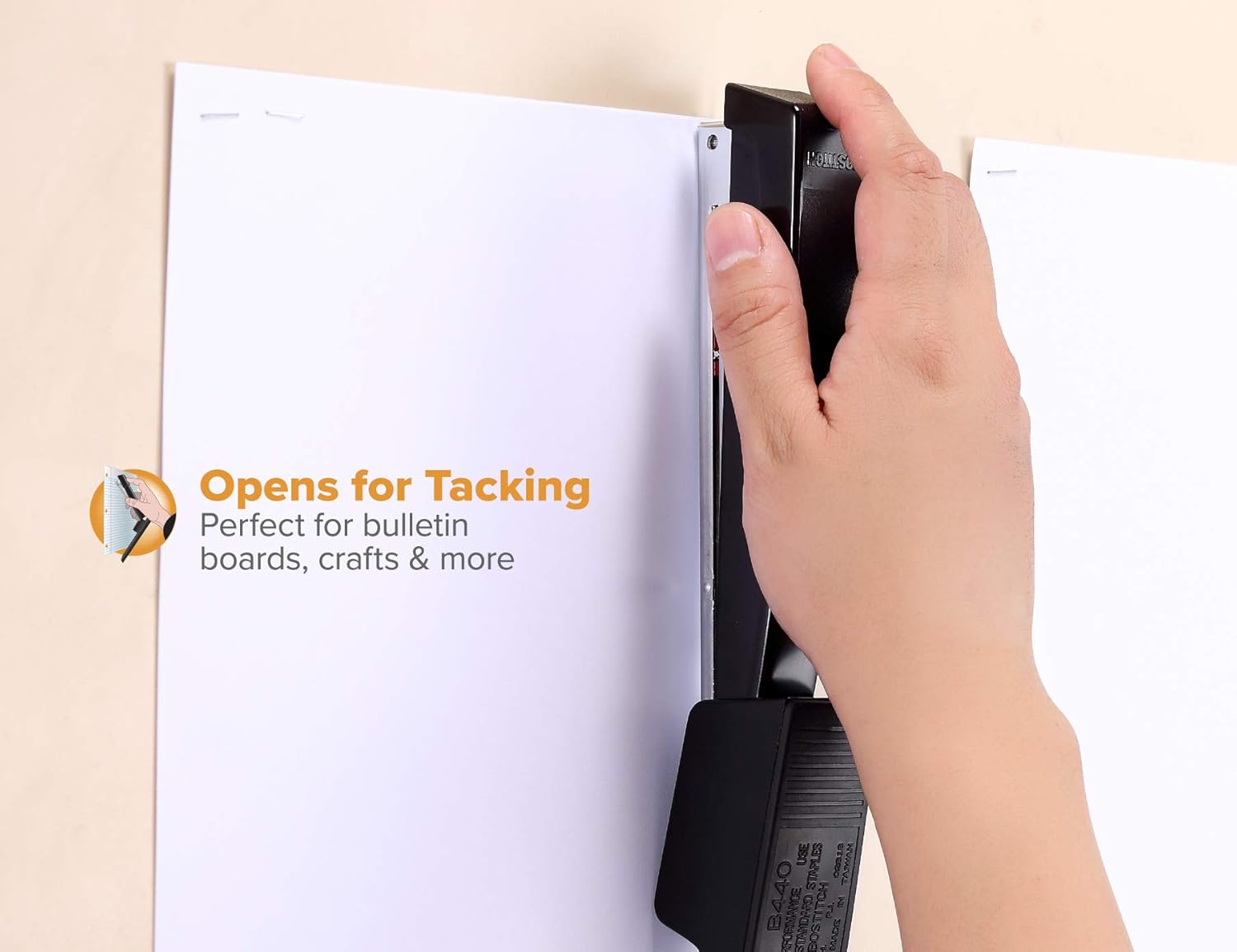 Bostitch Office Executive 20 Sheet Metal Stapler, Black, 2-Pack (B440-BLK-2PK) : Everything Else