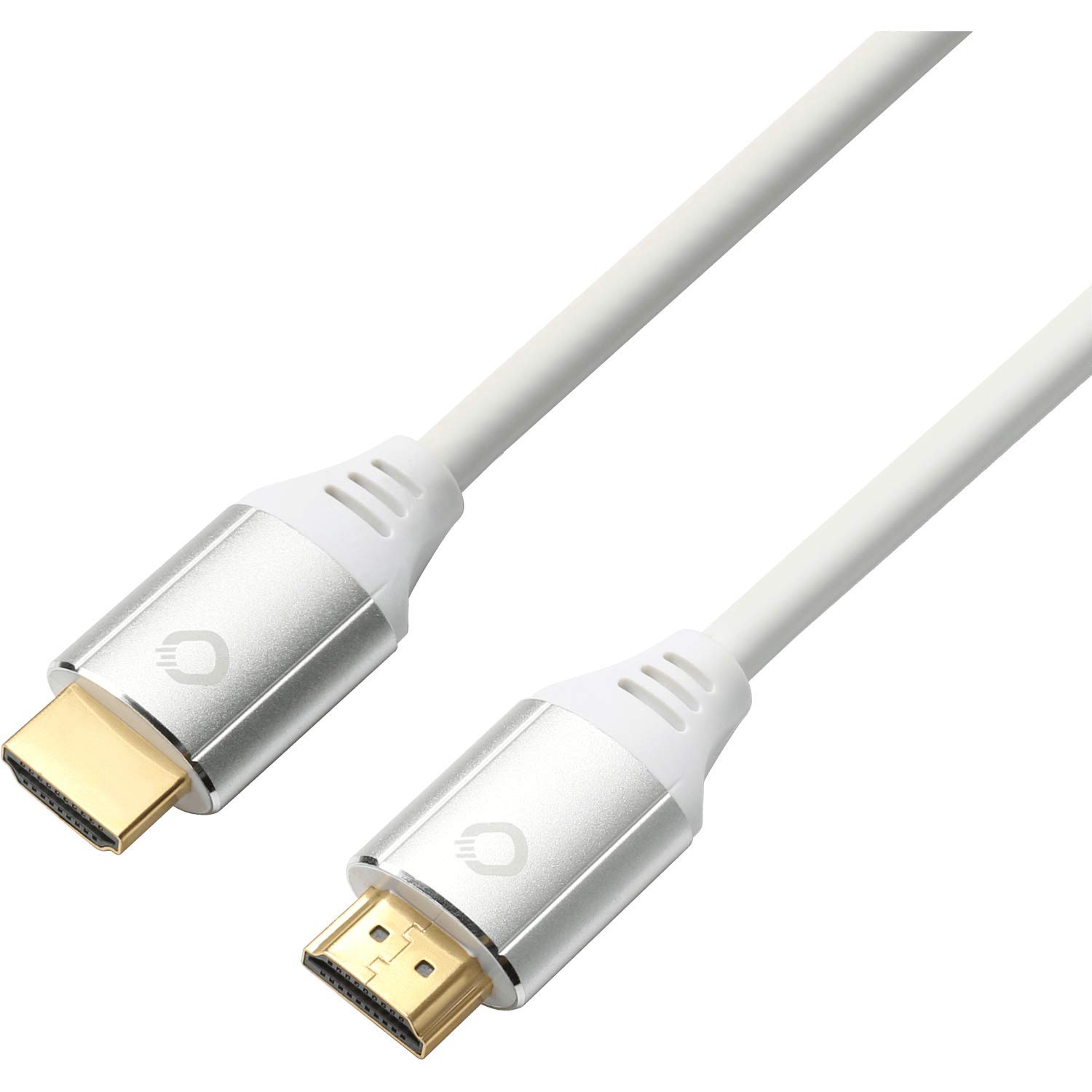 Oehlbach Black Magic MKII - Cavo HDMI 8K Ultra High Speed - 8K FUHD 60Hz 4320p / 4K 120Hz 2160p - 48Gbit/s (21:9 Cinema, 3D, Dolby Vision, Dynamic HDR 10+, VRR, eARC, UHD2) - 5 metri bianco
