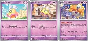 Espathra 081 182 - Paradox Rift - Rare - Pokemon 3 Card Lot