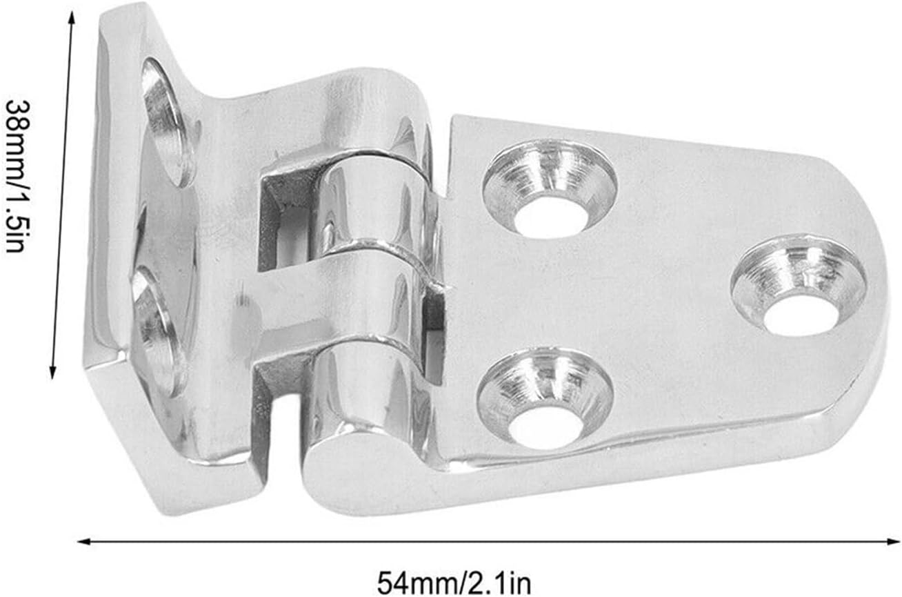 Marine Grade Yacht Stainless Steel Boat Heavy Duty Hinge 1Pcs