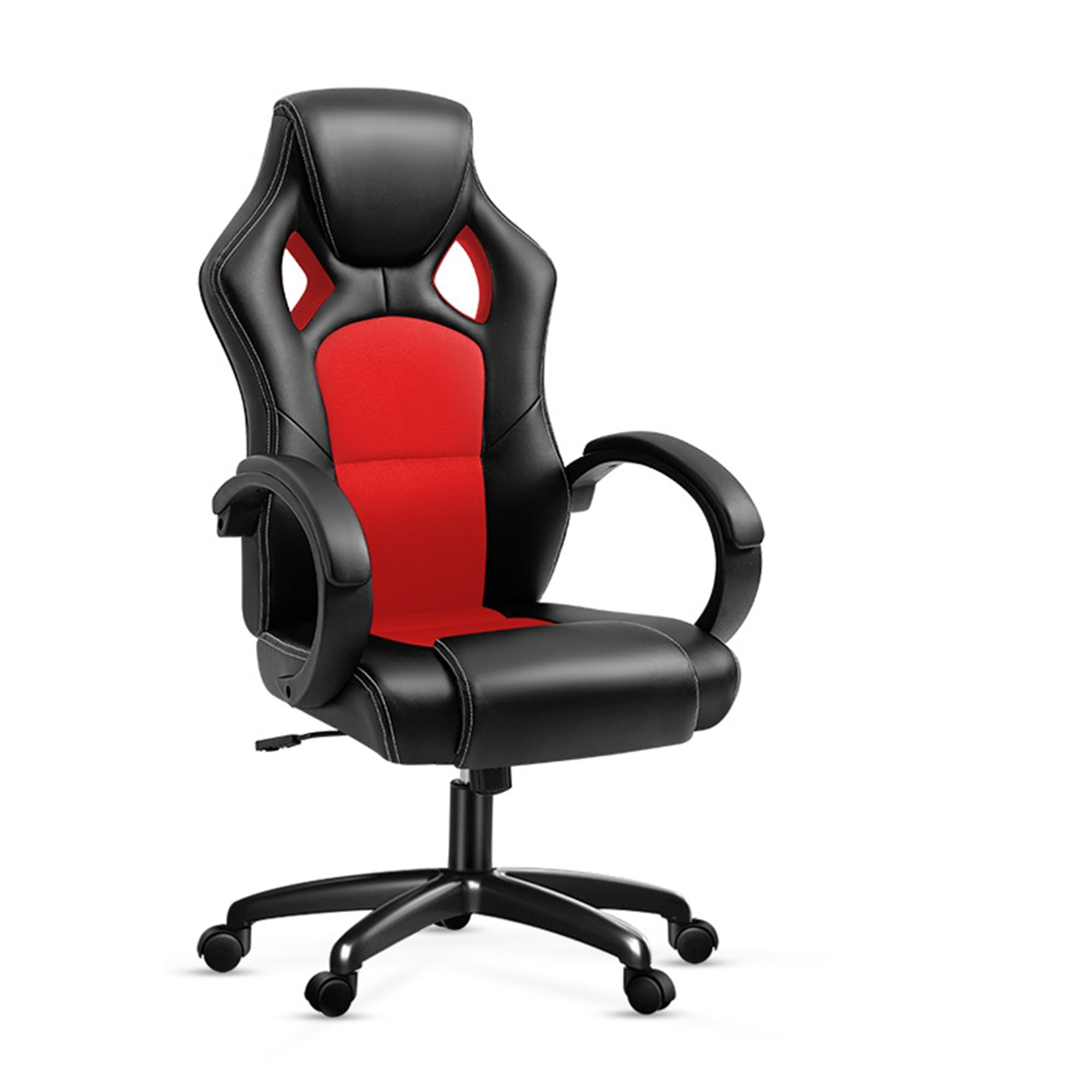 FUKEFUZ Silla Gaming Oficina Escritorio Sillon Ergonomica Tocador Altura Ajustable,Sillas Juvenil Pc Trabajo Chair Respaldo Malla Transpirable,para Cocina,computadora,Estudio,Dormitorio(Red)