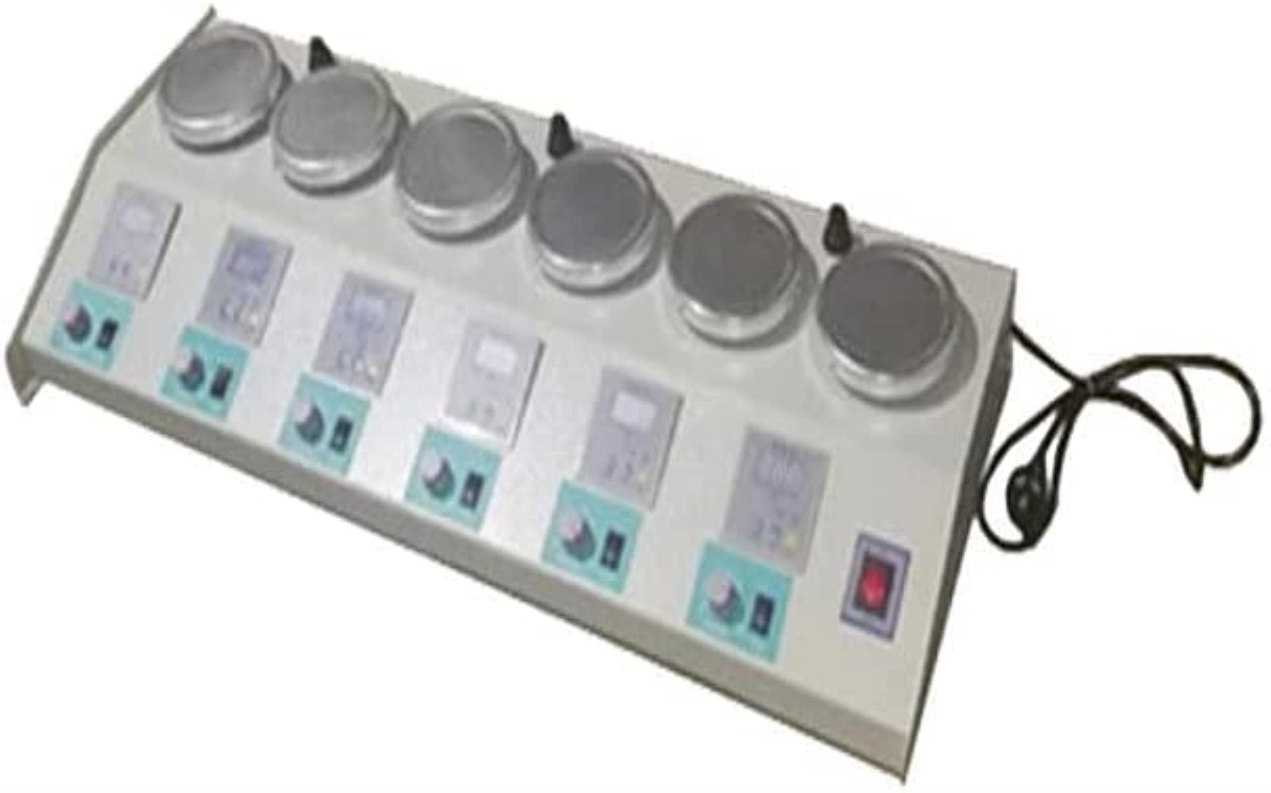 Display Digitale Agitatore Magnetico A Sei Connessioni