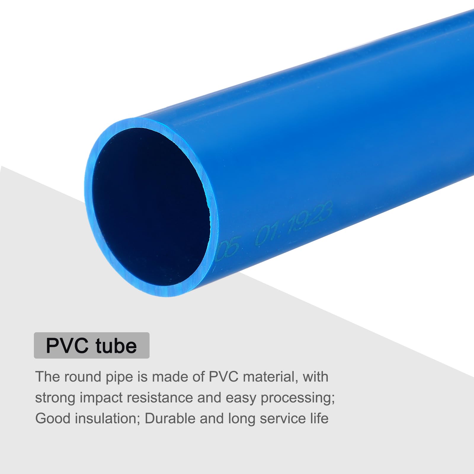 Tubo Rigido PVC Trasparente 32mm OD 25.6mm ID | Lunghezza 35cm | Per Acquari, Giardini, Impianti - Foto 3