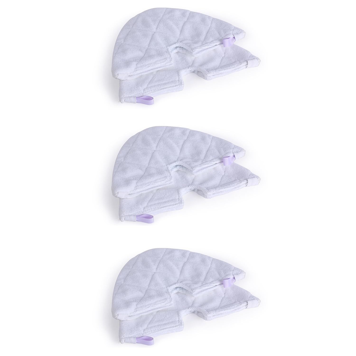 Vsgaalge 6 Pack Microfiber Steam Mop Triangle Pads Replacement for Shark Mops S2902 S3455K S3501 S3550 S3601 S3801 S3801CO S3901 S4601 S4701 S4701D SE450