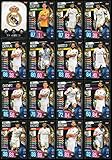 REAL MADRID FULL 16 CARD TEAM SET. LOOSE CARDS TO PUT INTO YOUR OWN COLLECTION/BINDER