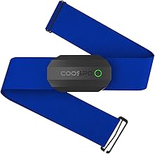COOSPO H808S Heart Rate Bluetooth Band Monitor Sports Heart Rate Sensor Ant+ for CoospoRide, Wahoo, Adidas Run, Rouvy, Pulsoid